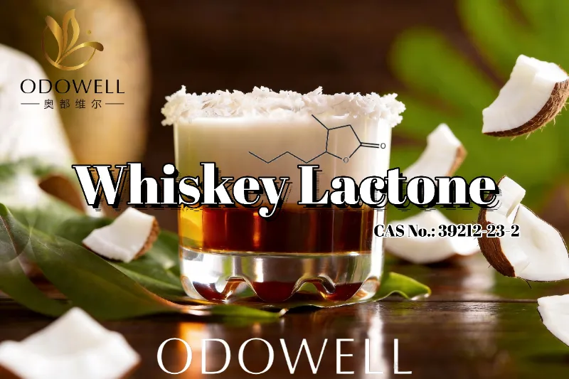 ODOWELL anbefaler Whisky Lactone til tøndelagret, kokosnød og ristet smagsapplikationer