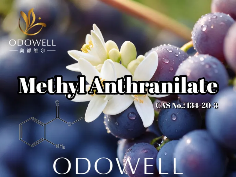 ODOWELL anbefaler methylantranilat til druer, appelsinblomster og Neroli-applikationer