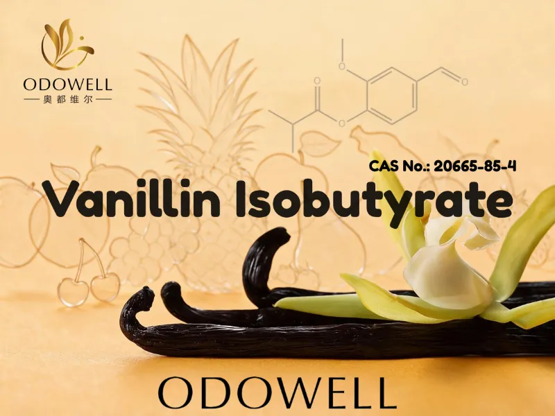 ODOWELL anbefaler vanillinisobutyrat til søde, cremede og gourmand duftapplikationer