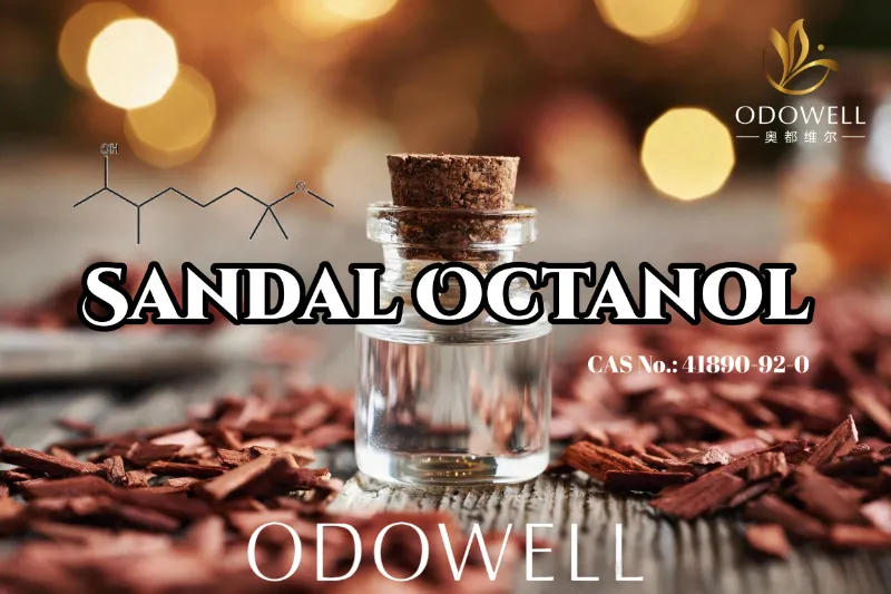 ODOWELL anbefaler Sandal Octanol til rent sandeltræ og blomster-træagtige duftapplikationer