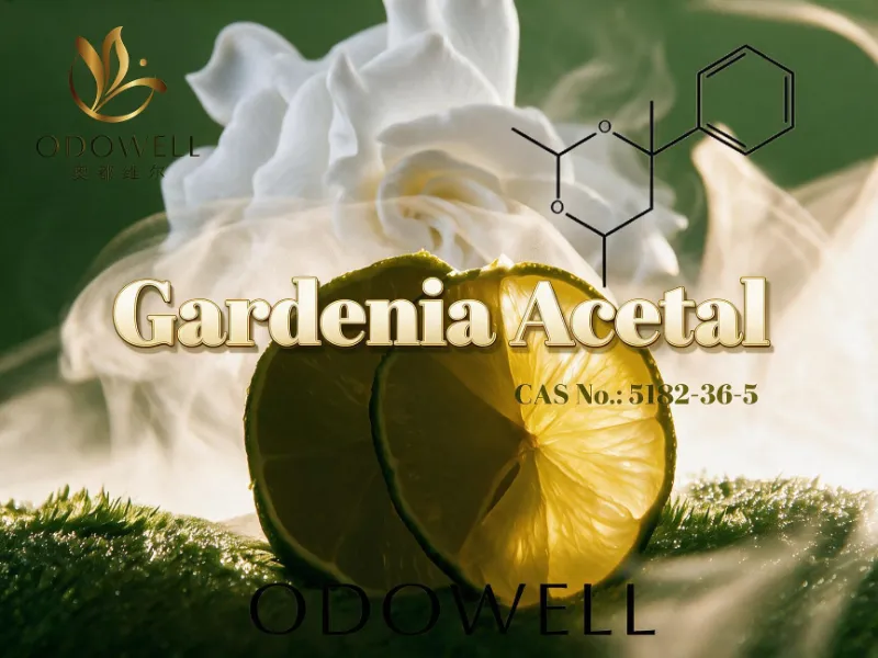 ODOWELL anbefaler Gardenia Acetal til friske Citrus-Gardenia-duftanvendelser